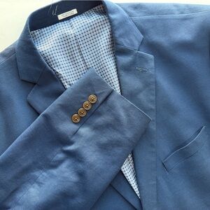 Saddlebred Men’s Blue Sport Coat Blazer 46R